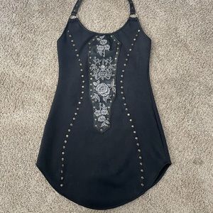 Toxic Visions Halter Dress